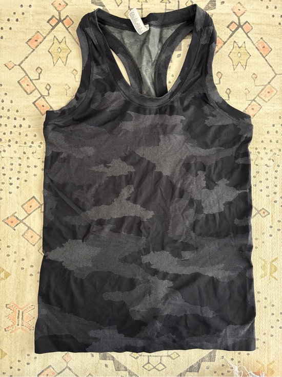 Athleta Tops - Black Athleta Camo Racerback Tank Top